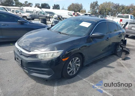 2016 Honda Civic Ex z USA, uszkodzony, nr VIN 2HGFC2F77GH540731